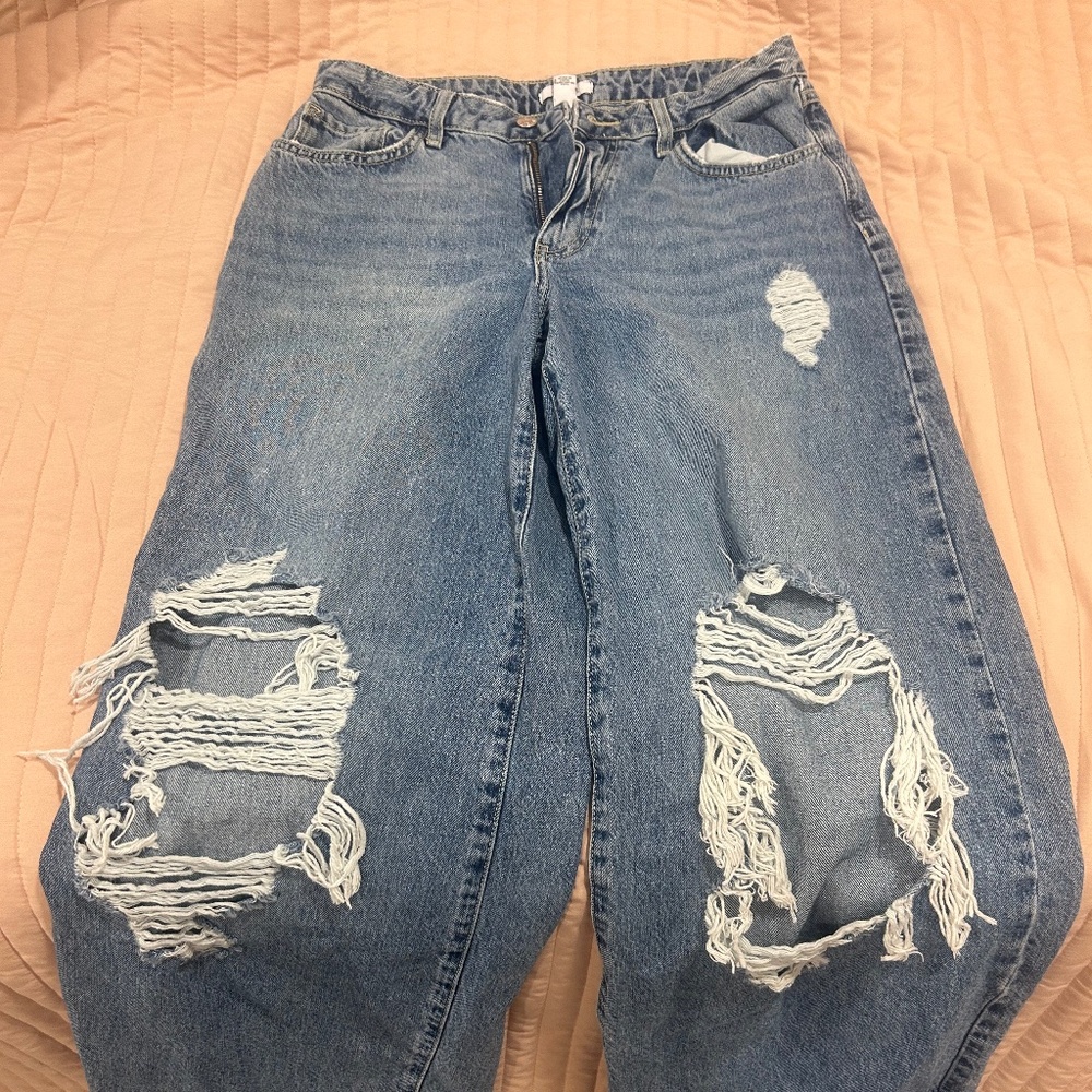Forever 21 Ripped Jeans